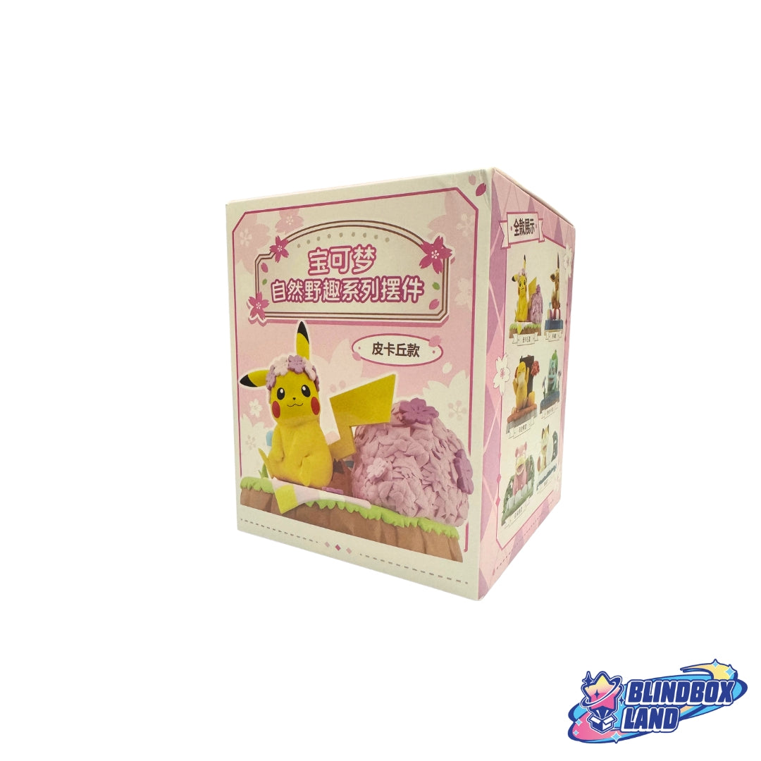 Pokemon Nature Wilderness Scene Box Pikachu Blindbox Land