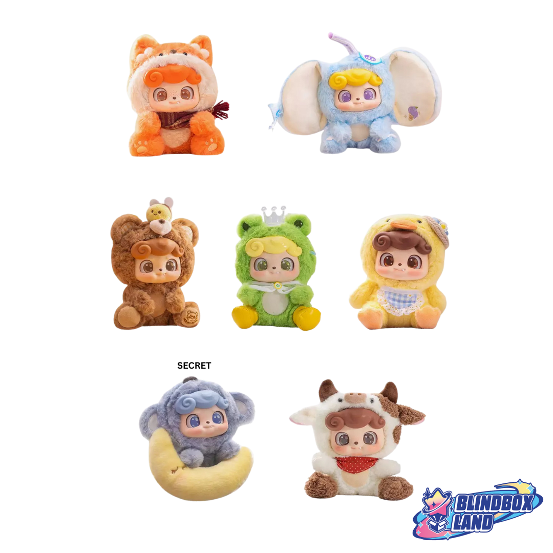 Q.Kid Animal Preschool Plush All Members Blindbox Land