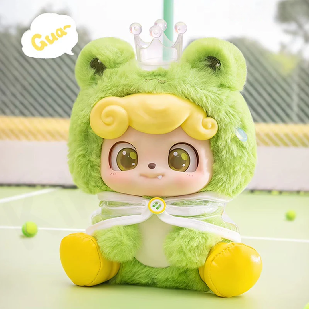 Q.Kid Animal Preschool Plush Frog Frosch Blindbox Land