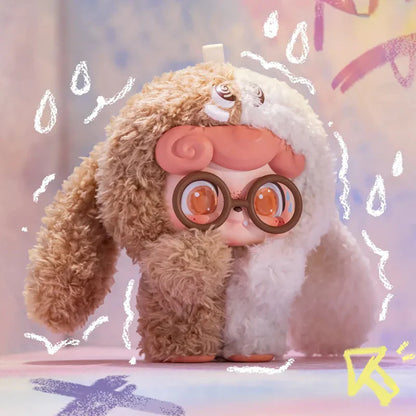 Q.Kid Emotional Hairy Monsters Series Plüsch Blind Box Blindboxland Hund
