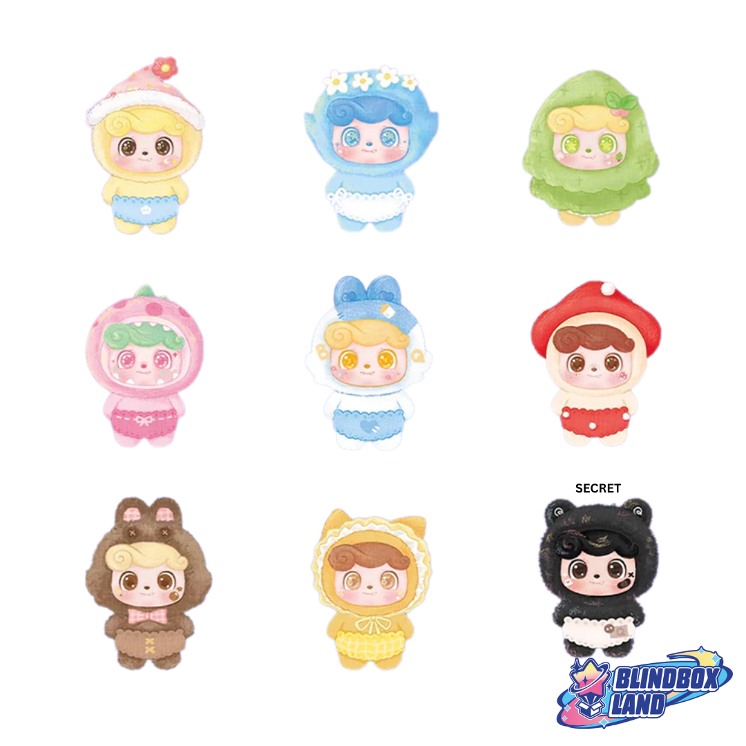 Q.Kid Fairy Tales Plush Keyring All Members Blindbox Land