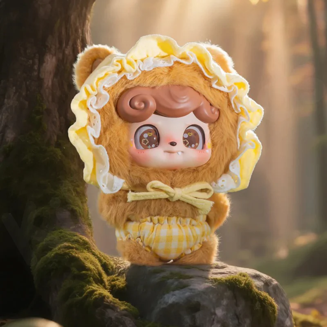 Q.Kid Fairy Tales Plush Keyring Baby Wolf Blindbox Land