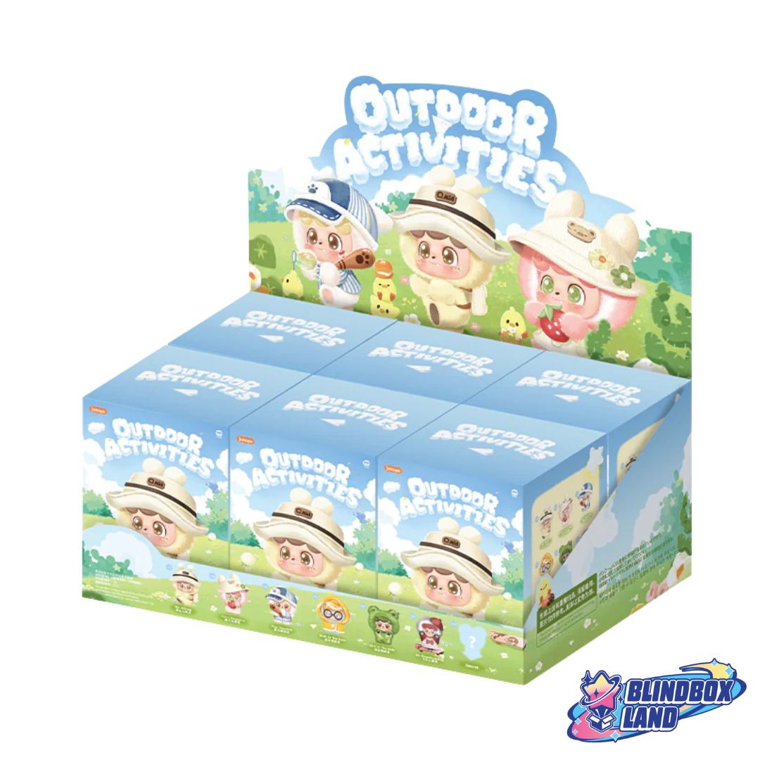 Q Kid Outdoor Activities Plüsch Figur Display Blindbox Land