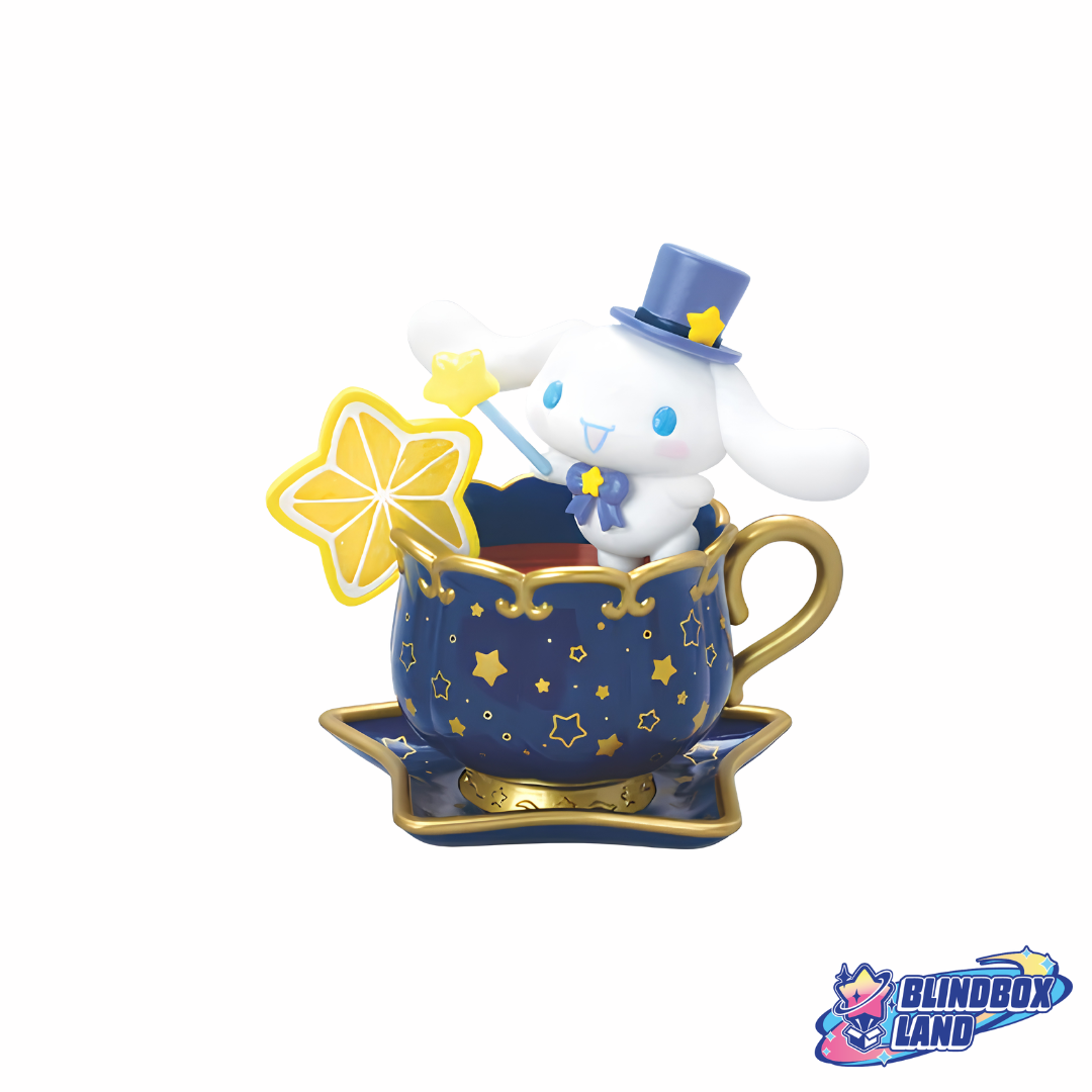 RE MENT Sanrio Cinnamoroll Fluffy Cafe Time Blindbox Land