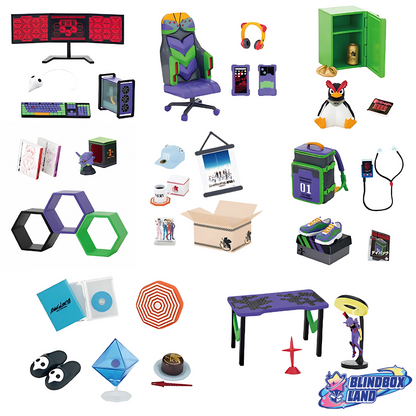 Re Ment Evangelion Room Set Blindbox Land