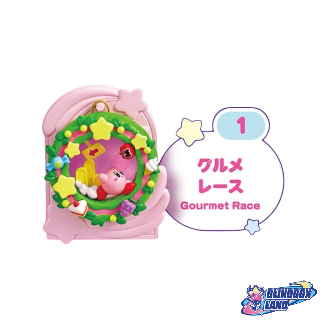 Re Ment Kirby Manma Loop Gourmet Race Blindbox Land