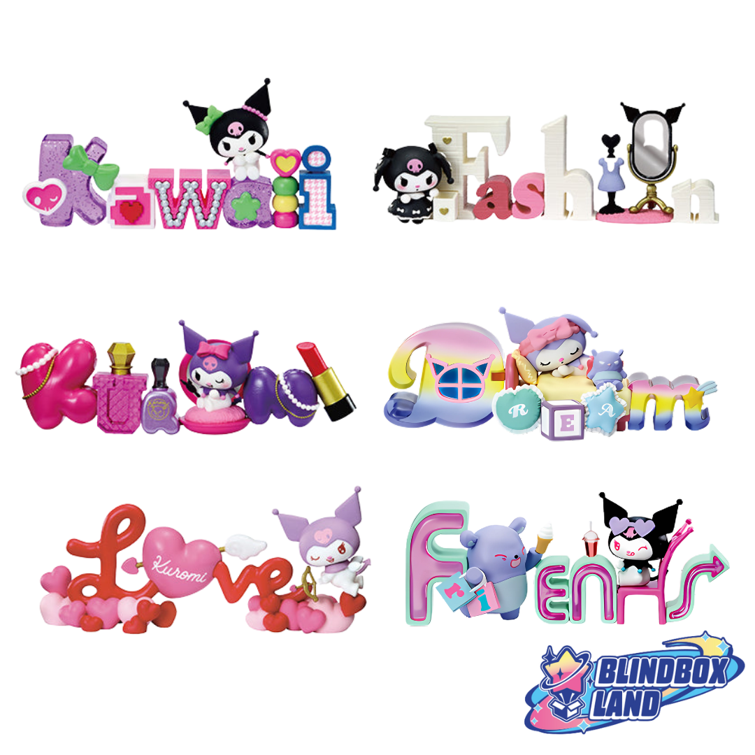 Re Ment Kuromi Worlds Collection All Blindbox Land