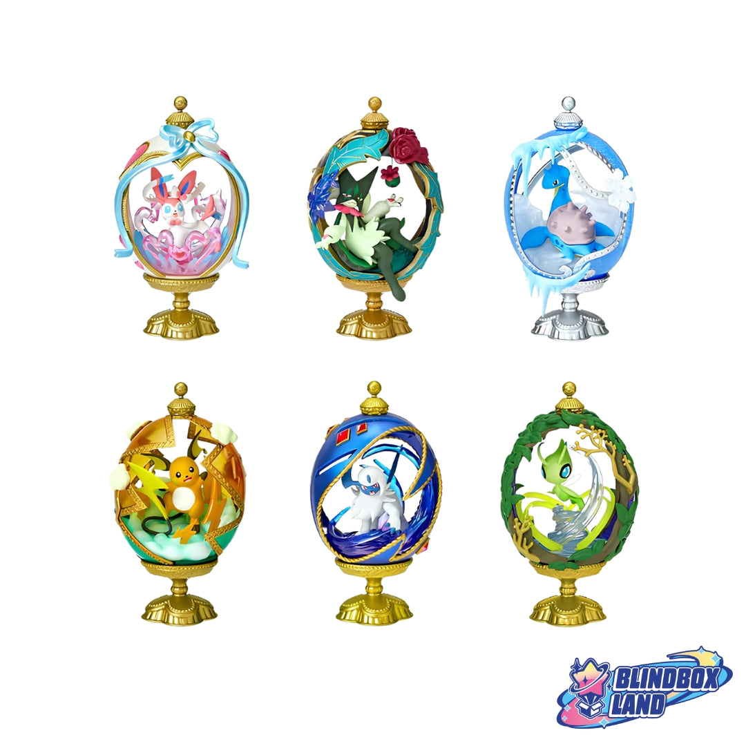 Re Ment Pokemon Ovaltique Collection 2 (Luminous) Series Alle Characktere Blindbox Land