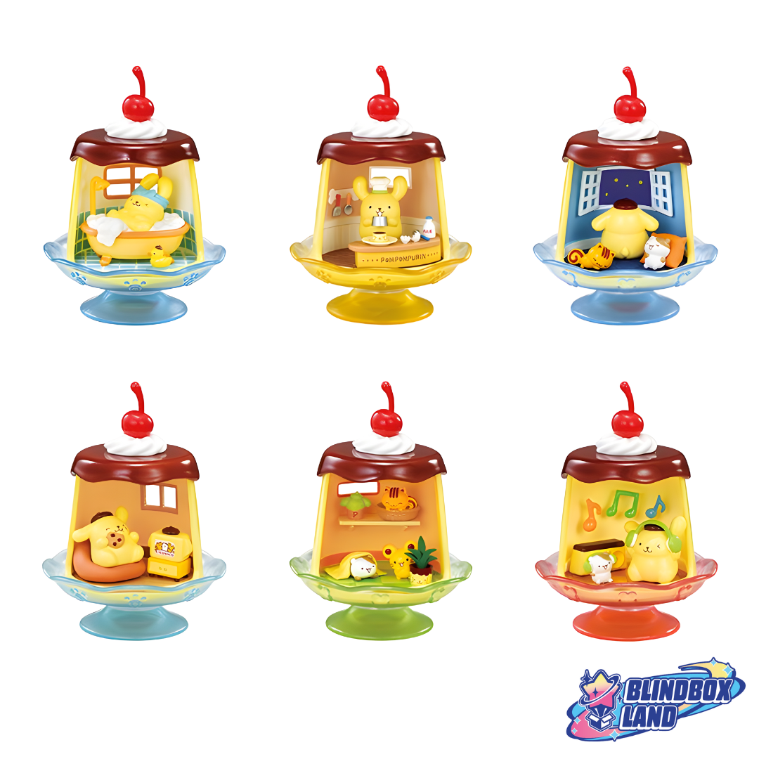 Re Ment Sanrio Everyday Pompompurin All Characters Blindbox Land