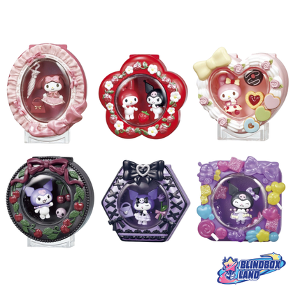 Re Ment Sanrio My Melody Kuromi Melty Compact Series All Blindbox Land