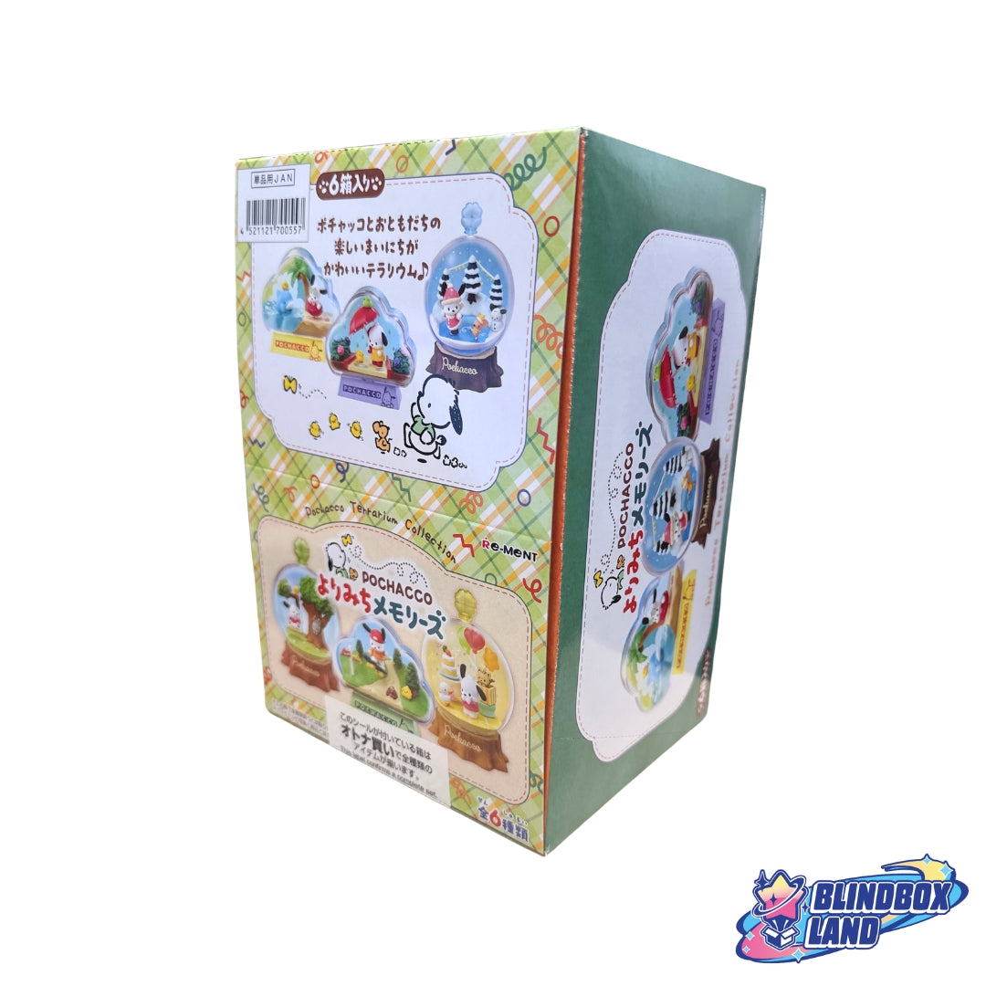 Re Ment Sanrio Pochacco Terrarium Collection Display Blindbox Land