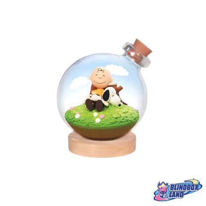 Re Ment Snoopy Time Terrarium Collection Blindbox Land