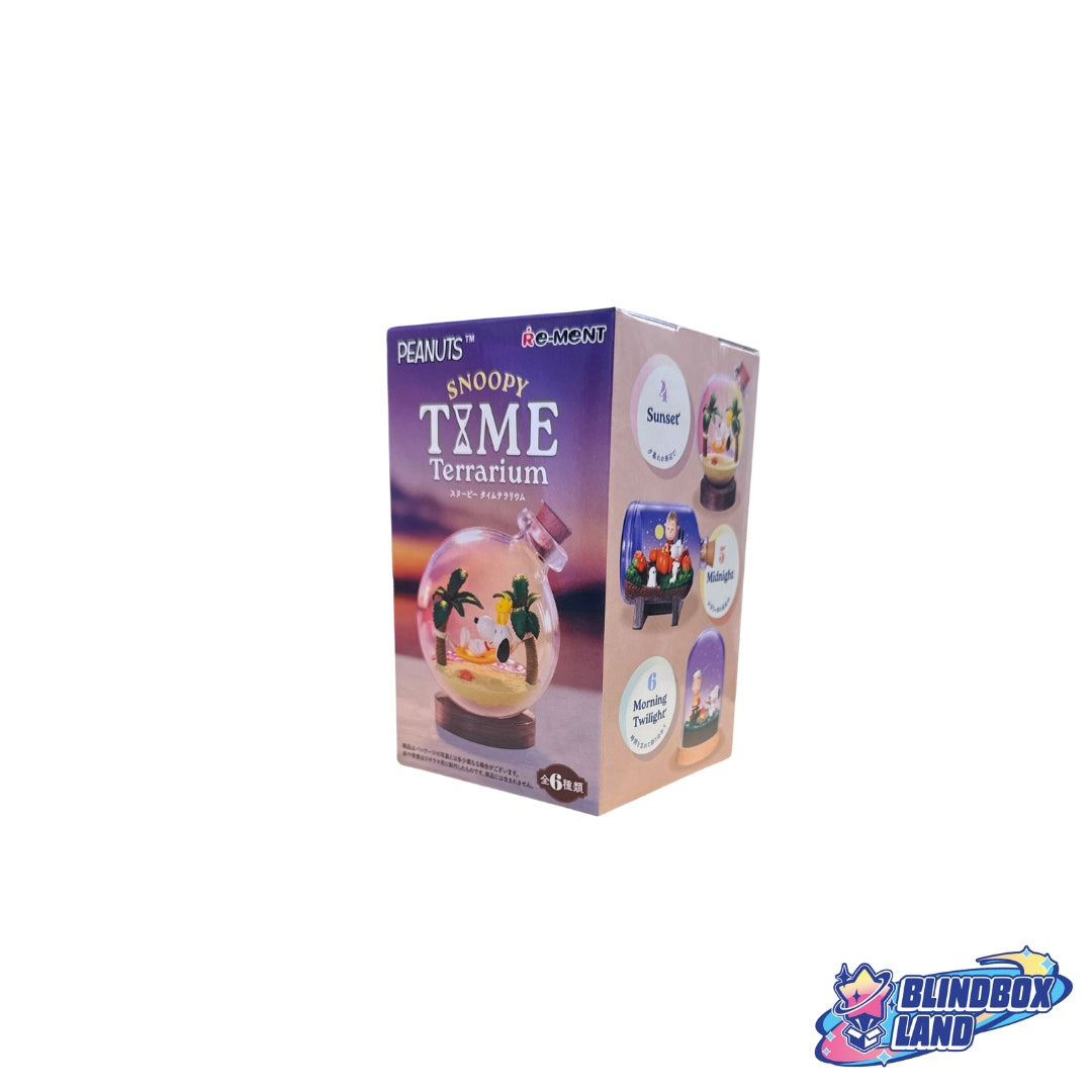 Re Ment Snoopy Time Terrarium Collection  Single Box Blindbox Land