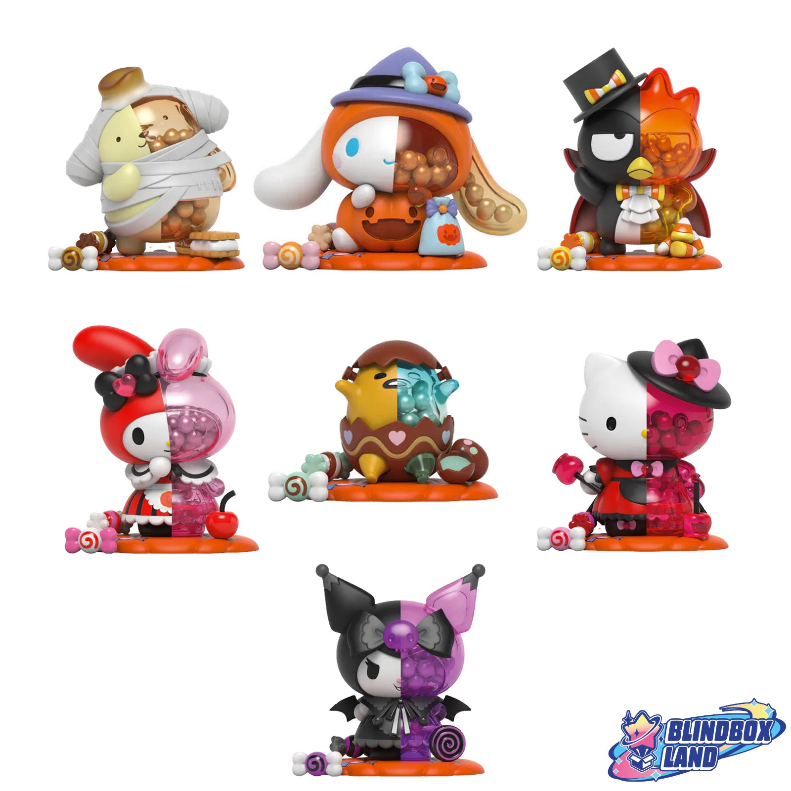 SANRIO Characters Kandy Spooky Fun Mighty Jaxx Blindbox Land