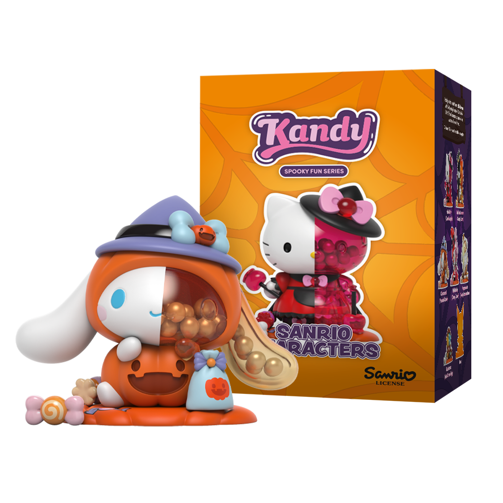 SANRIO Characters Kandy Spooky Fun Mighty Jaxx Cinnamoroll Blindbox Land