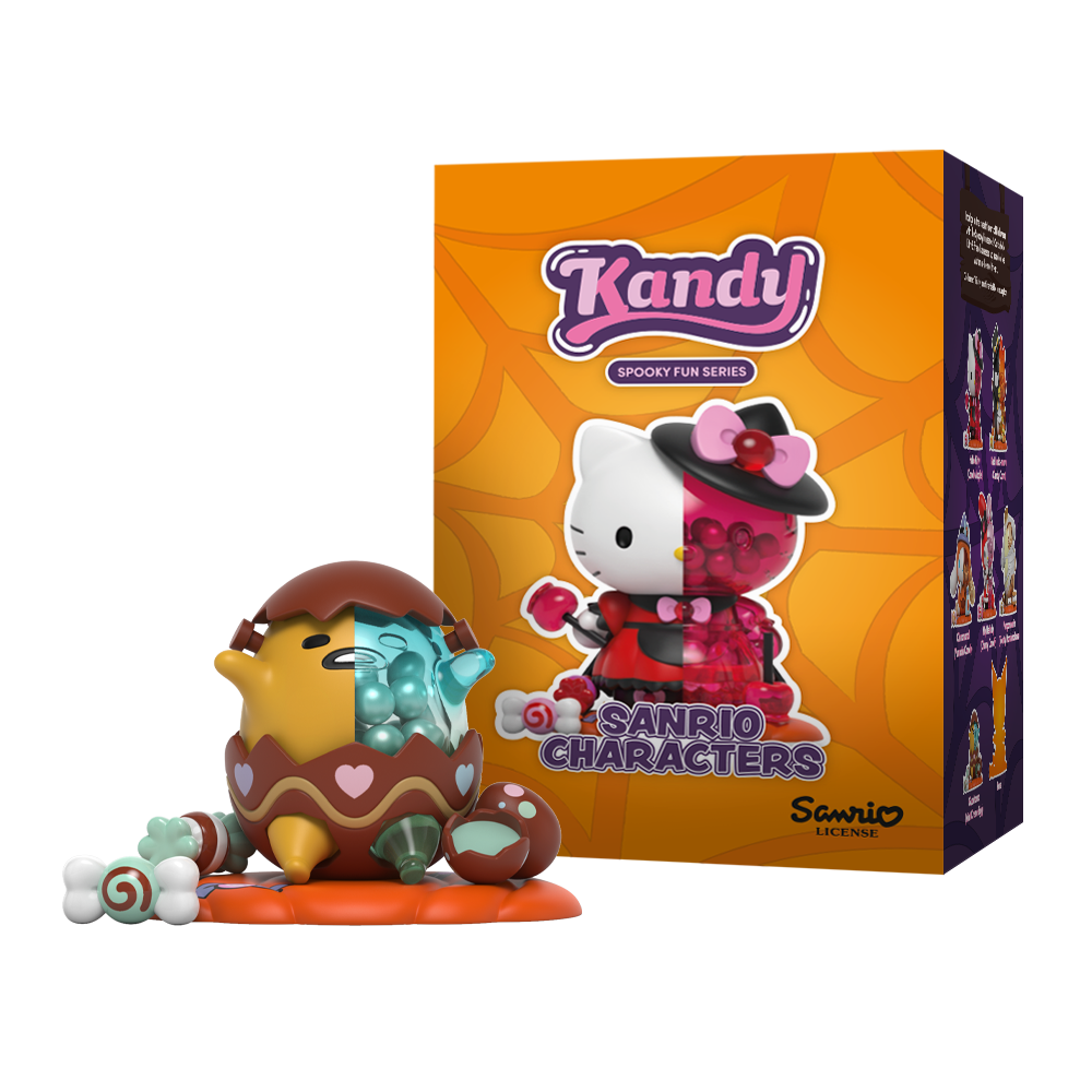 SANRIO Characters Kandy Spooky Fun Mighty Jaxx Gudetama Blindbox Land