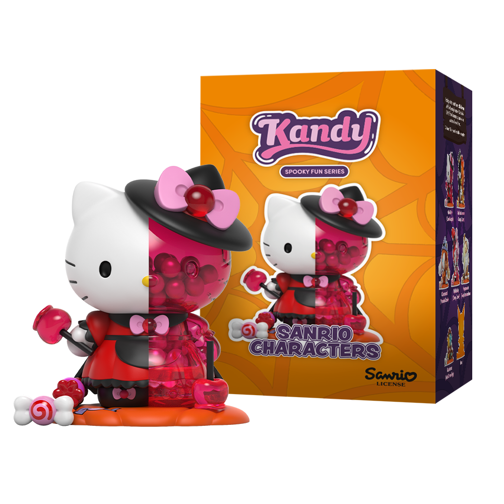 SANRIO Characters Kandy Spooky Fun Mighty Jaxx Hello Kitty Blindbox Land