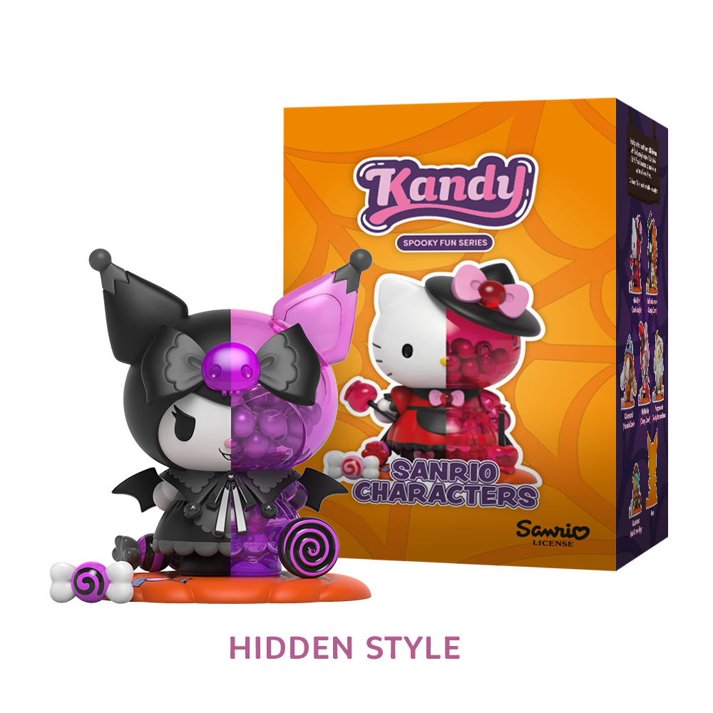 SANRIO Characters Kandy Spooky Fun Mighty Jaxx Kuromi Blindbox Land