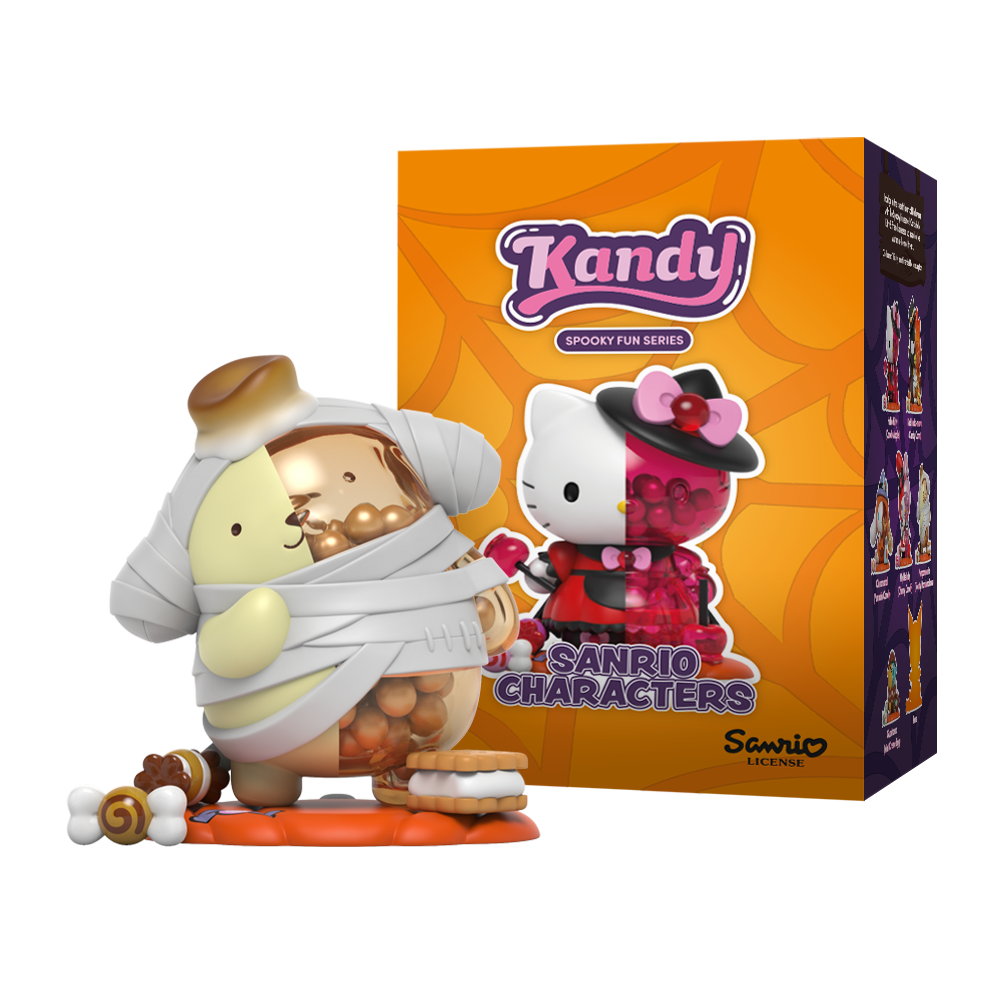 SANRIO Characters Kandy Spooky Fun Mighty Jaxx Pompompurin Blindbox Land