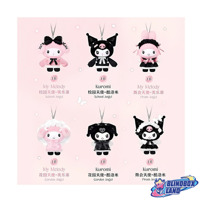 SANRIO My Melody Kuromi Angel Garden Plüsch Serie Alle Member Blindbox Land