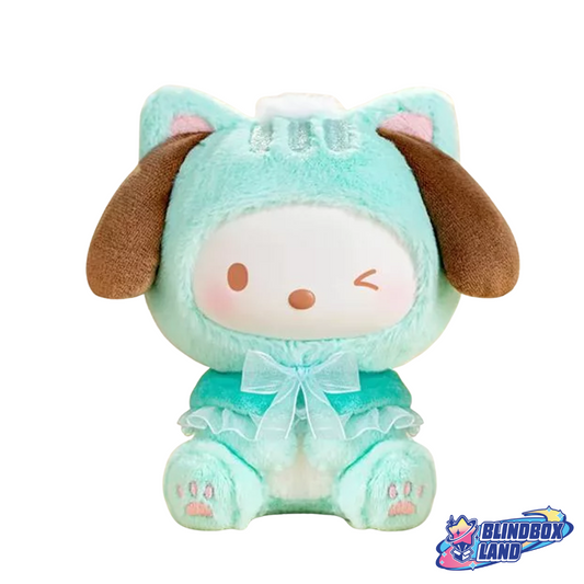 SANRIO Play With Kittens Plush Keyring Plush Pochacco Front Blindbox Land