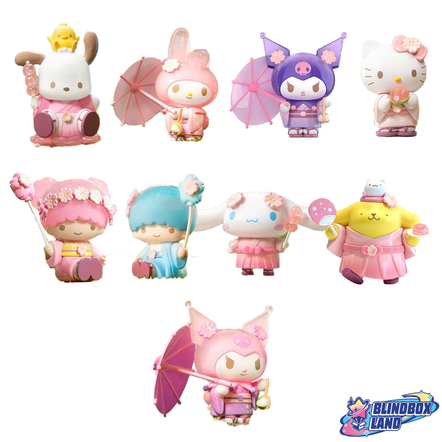 SANRIO, TOP TOY - Sanrio Characters Blossom and Wagashi, Blindbox