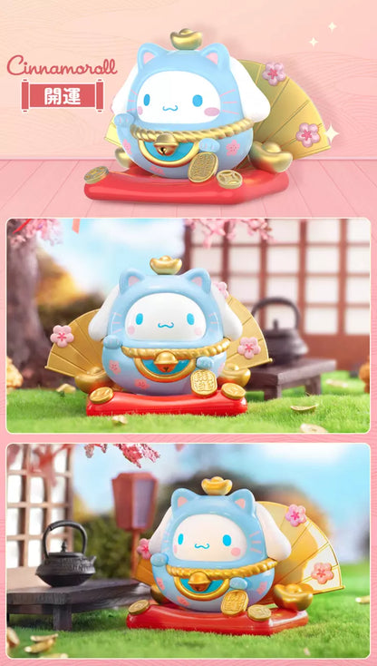 Sanrio Characters "Lucky Cat Tumbler" Series Cinnamoroll Blindbox Land