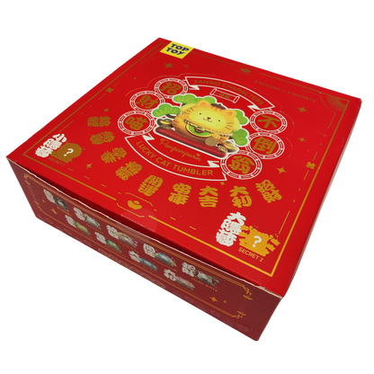 Sanrio Characters "Lucky Cat Tumbler" Series Display Blindbox Land