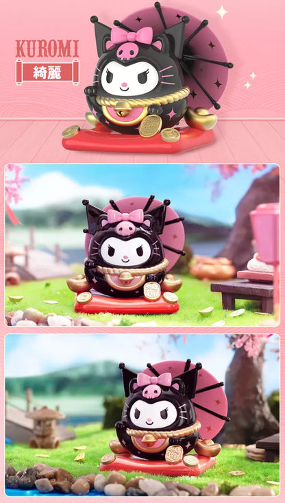 Sanrio Characters "Lucky Cat Tumbler" Series Kuromi Blindbox Land