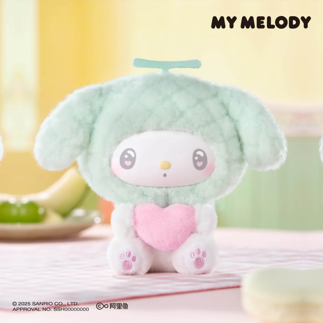 Sanrio My Melody 50th Anniversary Melon Milk Candy Blindbox Land