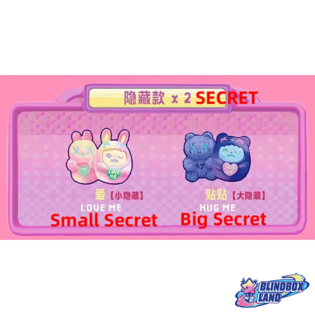 ShinWoo Baby Ghost Hug Me Mini Figure Plush Secret Characters Blindbox Land