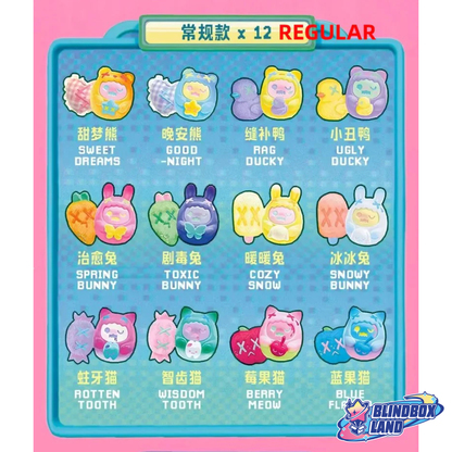 ShinWoo Baby Ghost Hug Me Mini Figure Plush Standard Characters Blindbox Land