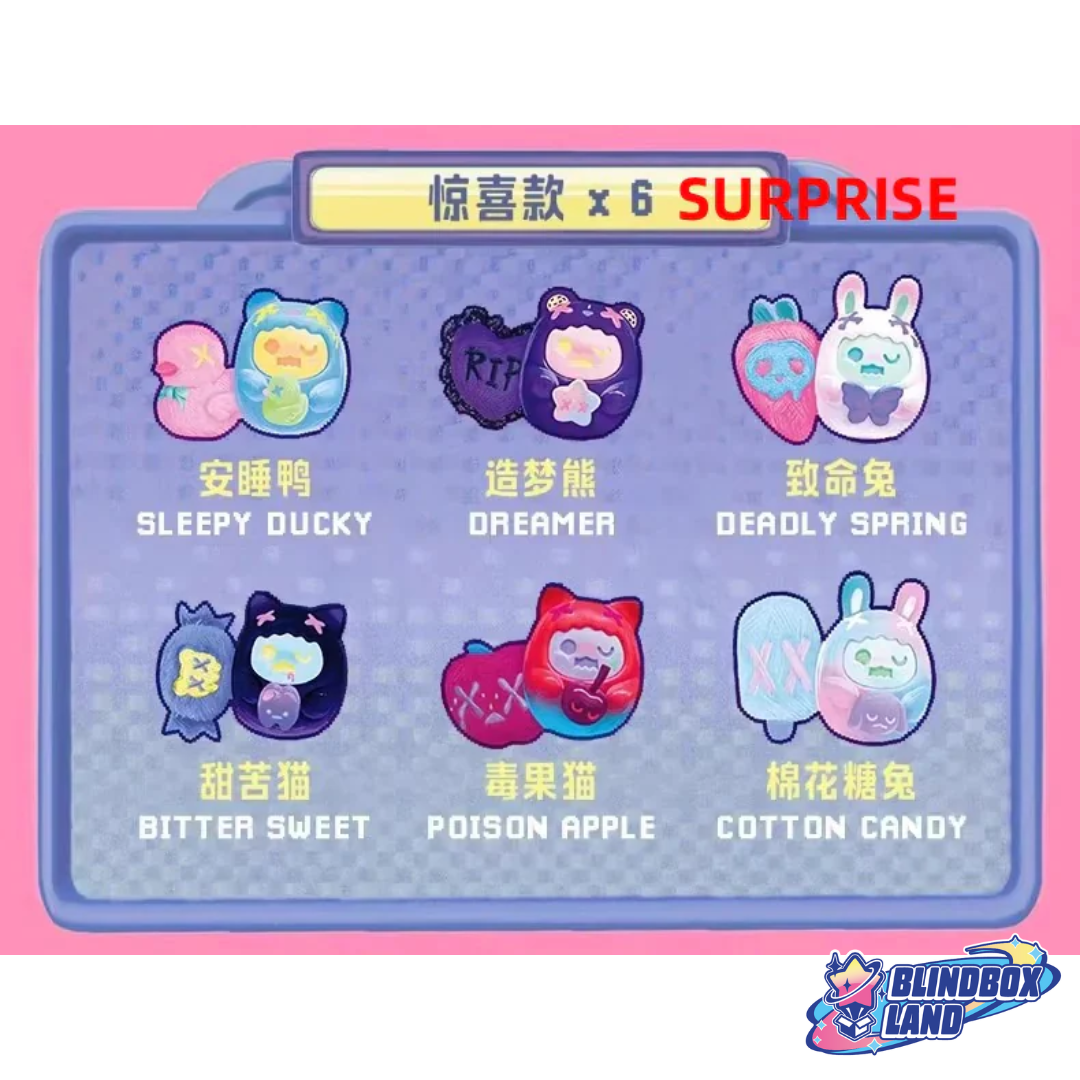 ShinWoo Baby Ghost Hug Me Mini Figure Plush Surprise Characters Blindbox Land