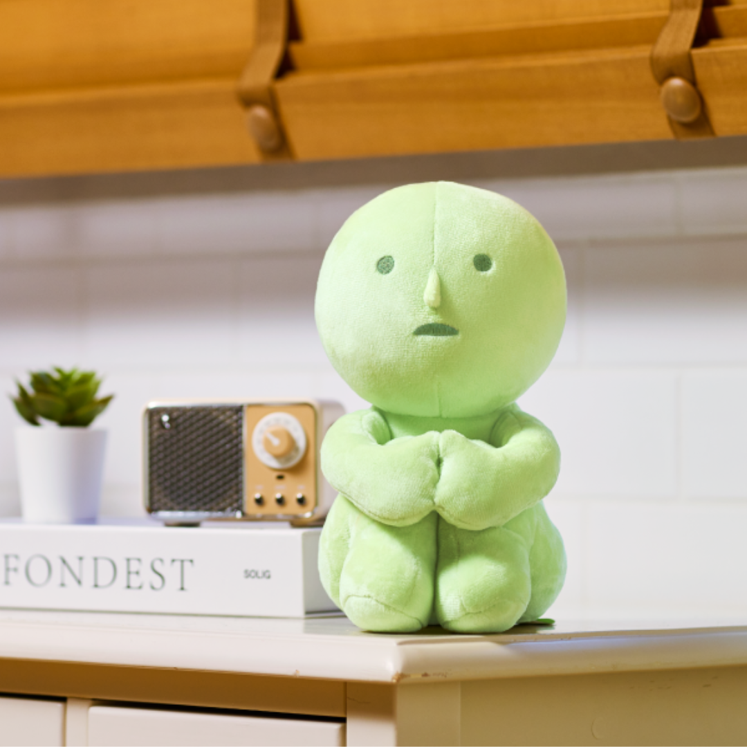 Smiski Plush Doll Sitzend Blindbox Land