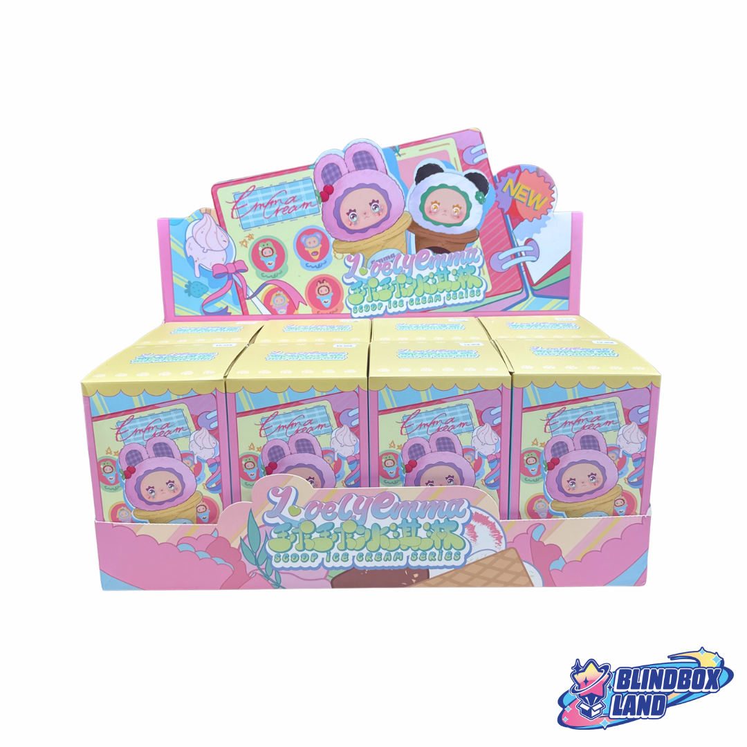 Lovely Emma - Scoop Ice Cream Plush Keyring Series, Blindbox