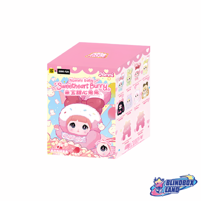 Nommi - Baby Sweetheart Bunny Plush Keychain Series, Blindbox