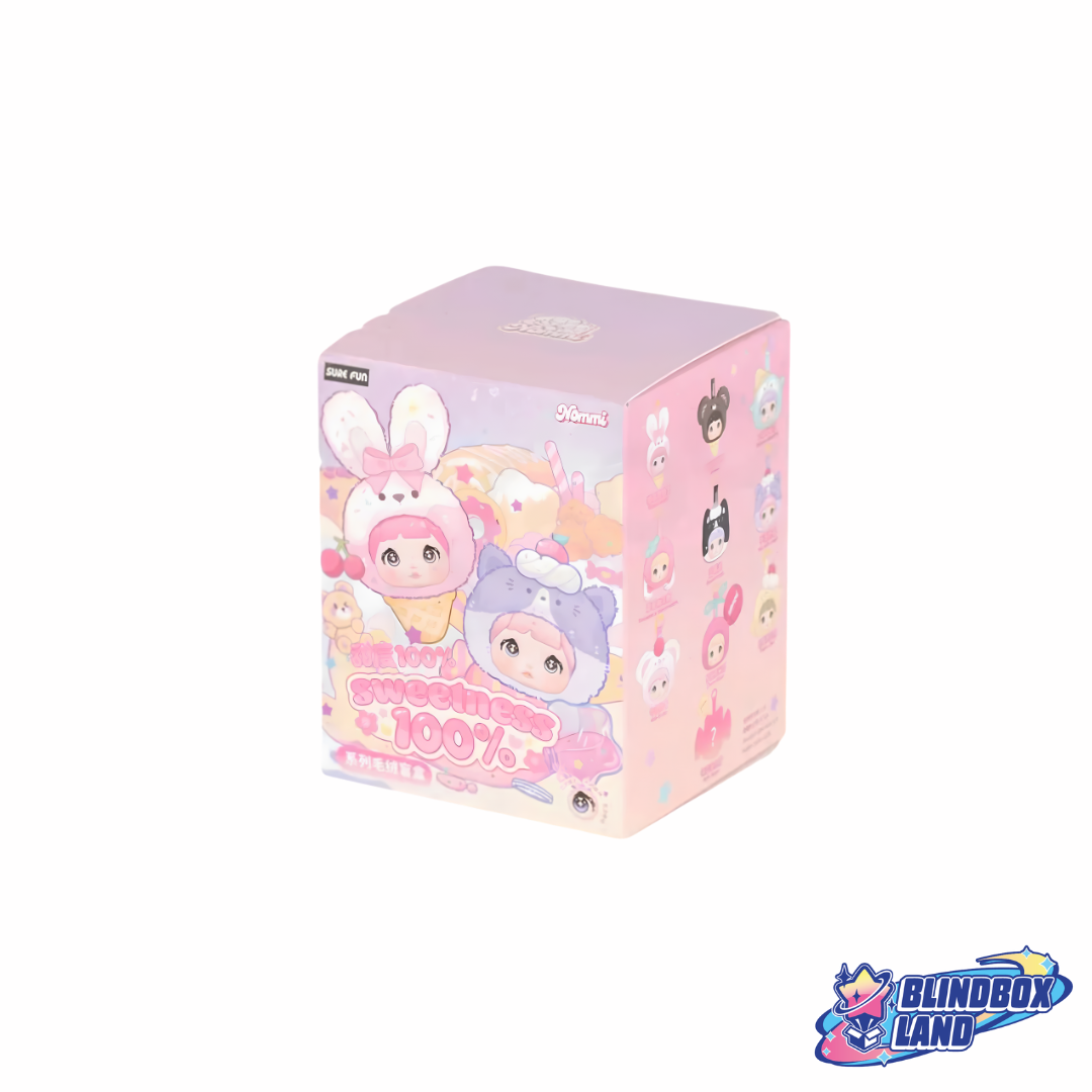 Nommi - Glutinous Rice 100% Sweetness Plush Keyring Series, Blindbox