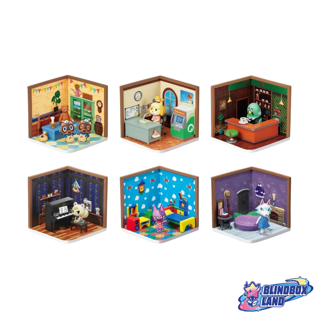 Re-Ment - Animal Crossing Happy Room Series, Blindbox