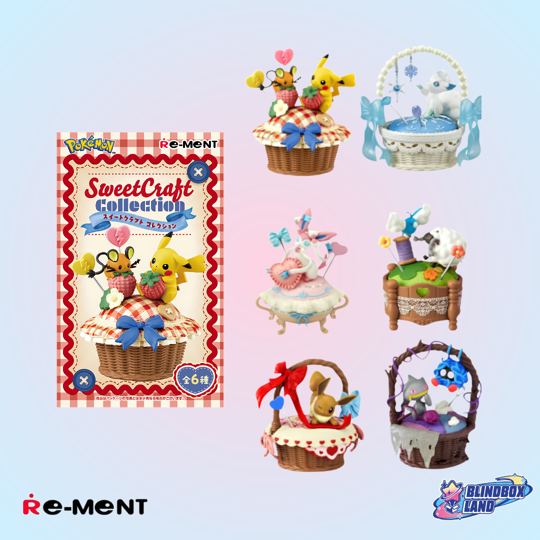 Re-Ment - Pokémon Cozy Set, Blindbox Set
