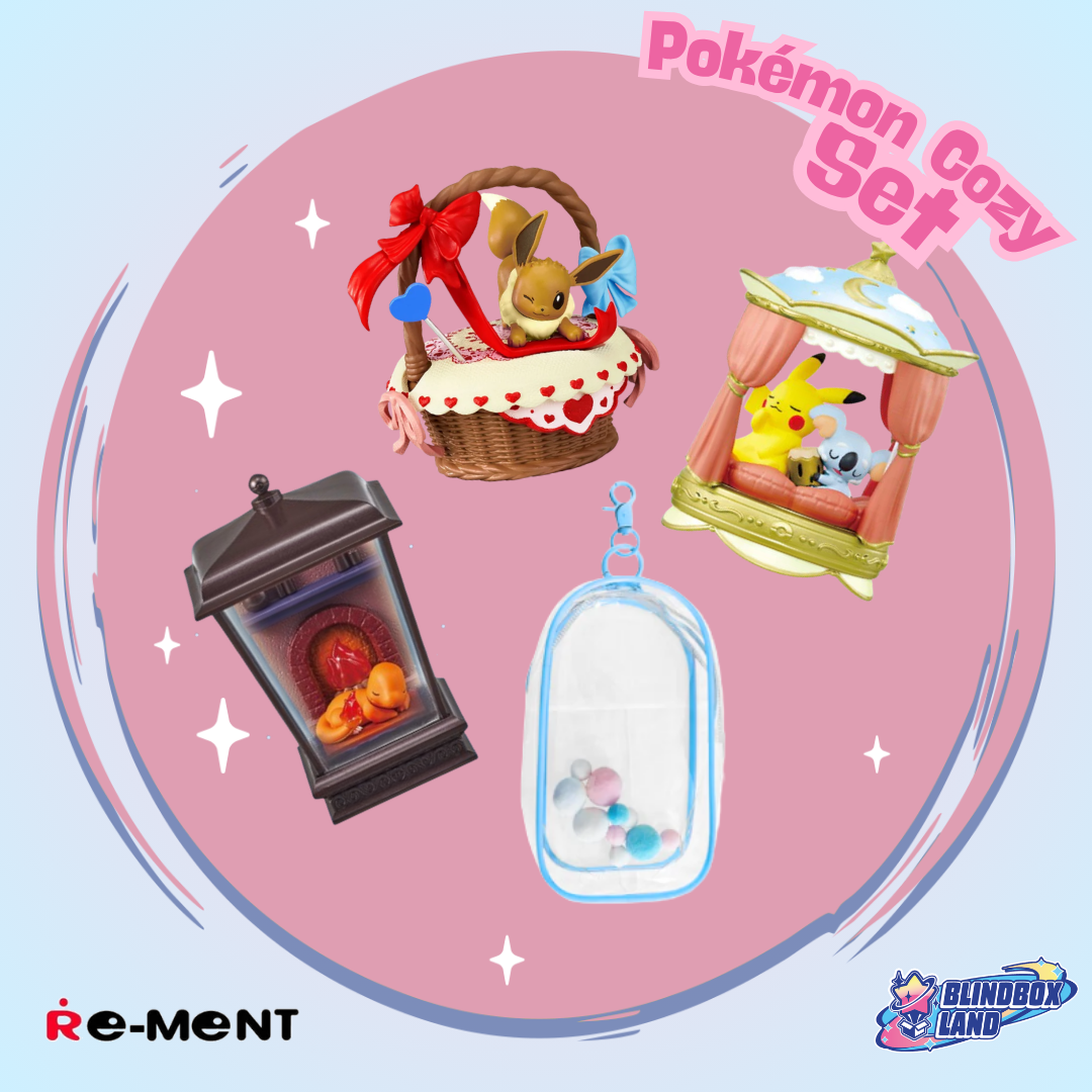 Re-Ment - Pokémon Cozy Set, Blindbox Set