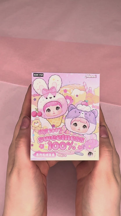 Nommi - Glutinous Rice 100% Sweetness Plush Keyring Series, Blindbox
