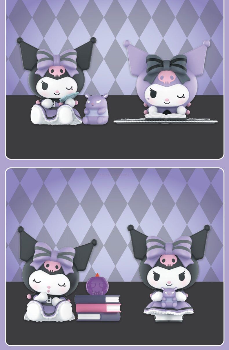 SANRIO - Kuromi Lucky Divination Series, miniso Blindbox